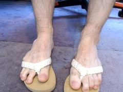 Jerking Onto Flip Flops