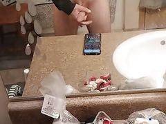 Showing My Cock in The Mirror