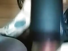 Playing with my toy