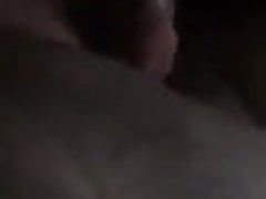 Cumming on my own fat belly