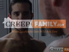 Aiden Joseph cannot stop thinking of how hot is his stepuncle in the shower