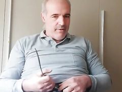 Piss and Masturbation with Cumshot