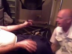 Slave Brings New Trainers and Worships them