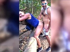Gay oral sex, gay boy, park cruising amateur