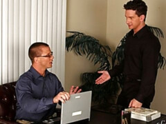 Office quickie featuring Brenn Wyson and Luke Marcum