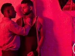 BLACK GOD Liam Cyber fucks Argos' tight butt