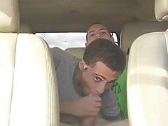 hot vid of a Twink sucked in car by a friend