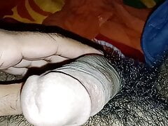 Indian cock handjob