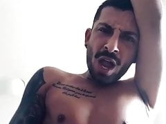 Denis is jerking and cumming