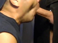 Throbbing cock shoots a huge load (HM)