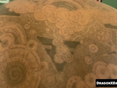 Classmate takes Damians massive raging dick deep in his tight ride