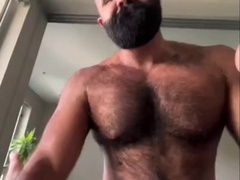 Hairy Stud Fucking a Cute Boy