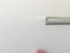 White cock hard