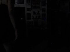 Me in cute socks, heels, nightie and panties