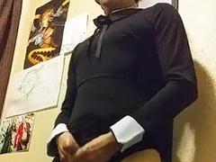 Mexican Lad Crossdresser Rails His Plaything