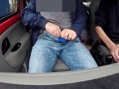 Pipe en Voiture: Branlette en Plein Air