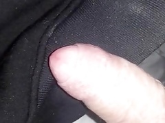 cum black hoodie