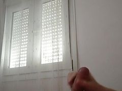 I jerk with my hard uncut dick! #13