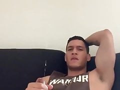 Latin hunk semen cock