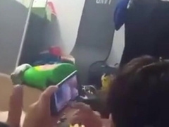 Asian Twink Cums While Watching Porn