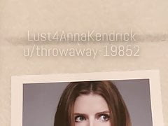 Lust for Anna Kendrick - Cum Tribute 14