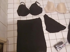 Piss on dirty lingerie mother in law