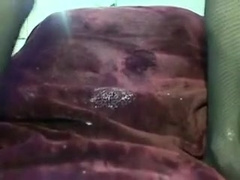 ANAL slut girlsy using anal GAPE with BLACK fetish dildo
