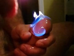 dick on fire