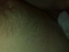 Cleaning up my friends cumshot