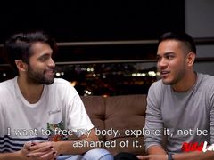 Hung Latin Luck Santos Covering Camilo Brown's Face In Cum For Wild Latinos