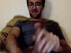 French Boy Shoots a Giant Stream - Amateur Cam Solo
