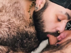 Pup Major Servicing Sexy Uncut Cub