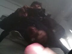 JERKOFF CUMSHOT IN PUBLIC PARKING part 2
