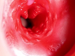 This luxurious slit is pulsing and wringing my man sausage! Camera inwards the fuck-hole!