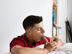 Young twink Kaleb Stryker sodomized by John Magnum