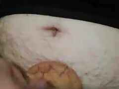 Cum on food and eat it