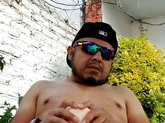 With new masturbator