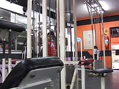 Horny Muscular Stud Gilson Cowboy Asked Other Gym Rat Pablo Montero to Drill His Ass in the Locker Room