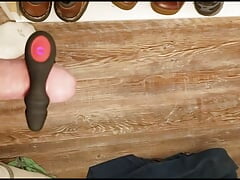 Big Shooter Boy Next Door Hands Free Cumshot with Slow Motion Replay