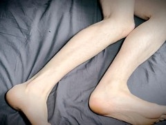 Twink feet, gay fetish, inexperienced