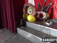 Four young gays fucking raw in hardcore bareback group sex