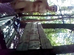 Outdoor Hand job for Crazy Amateurs