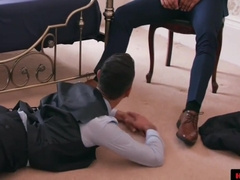 The Bodyguard With Huge Cock