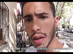 Young Straight Latino Boy First Time Gay Sex For Cash POV
