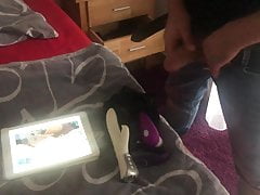 Stranger Cum on my wifes toys