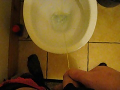 Piss in lingerie.