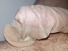 nylon cock cummed