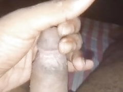 Asian small 3.5 inch dick solo masturbator