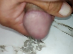 Little dick cum