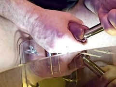 Average body guy explores extreme bdsm sounding with some serious pleasure